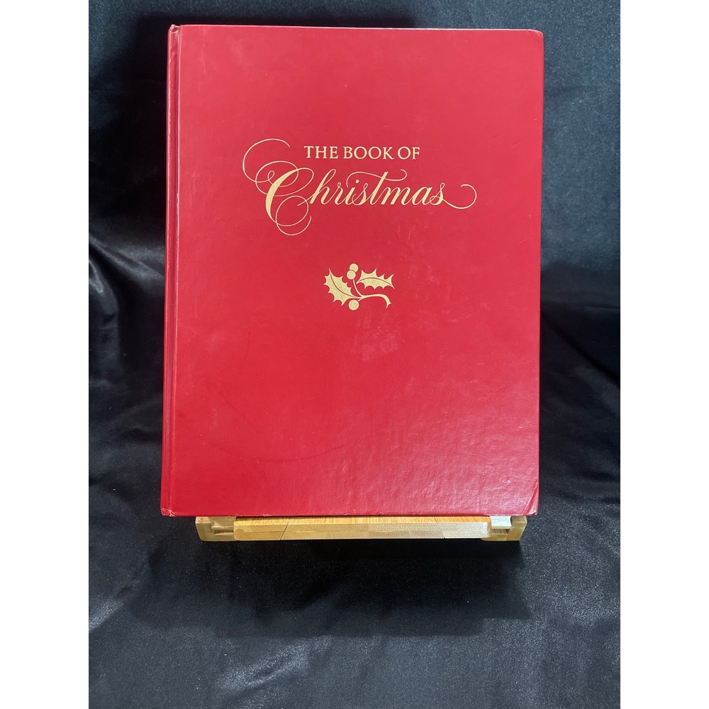 The Book of Christmas 1973 First Edition Readers Digest Hardcover Red Gold‎